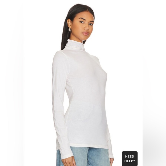 Velvet by Graham & Spencer - TALISIA GAUZY WHISPER MOCK NECK TEE - Picture 7 of 8